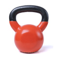 Venta al por mayor 4-32kg vinilo Kettlebell con base de goma